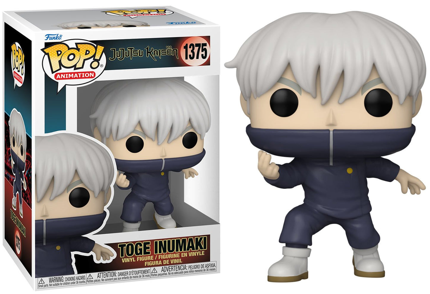 Jujutsu Kaisen - Toge Inumaki #1375 - Funko Pop! Vinyl Figure