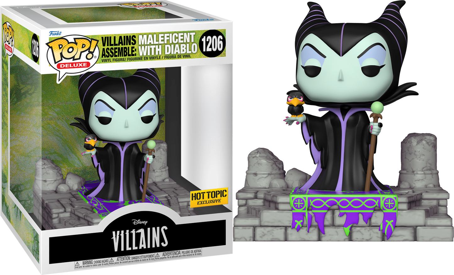 Villains Assemble: Maleficent With Diablo # 1206