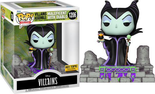 Villains Assemble: Maleficent With Diablo # 1206