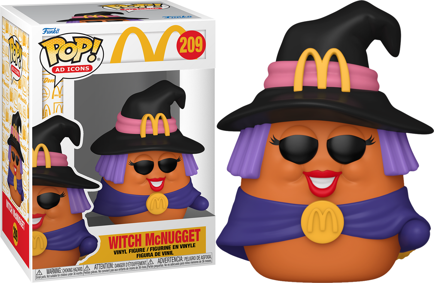 Ad icons McDonald’s - Witch McNugget #209 - Funko Pop! Vinyl Figure