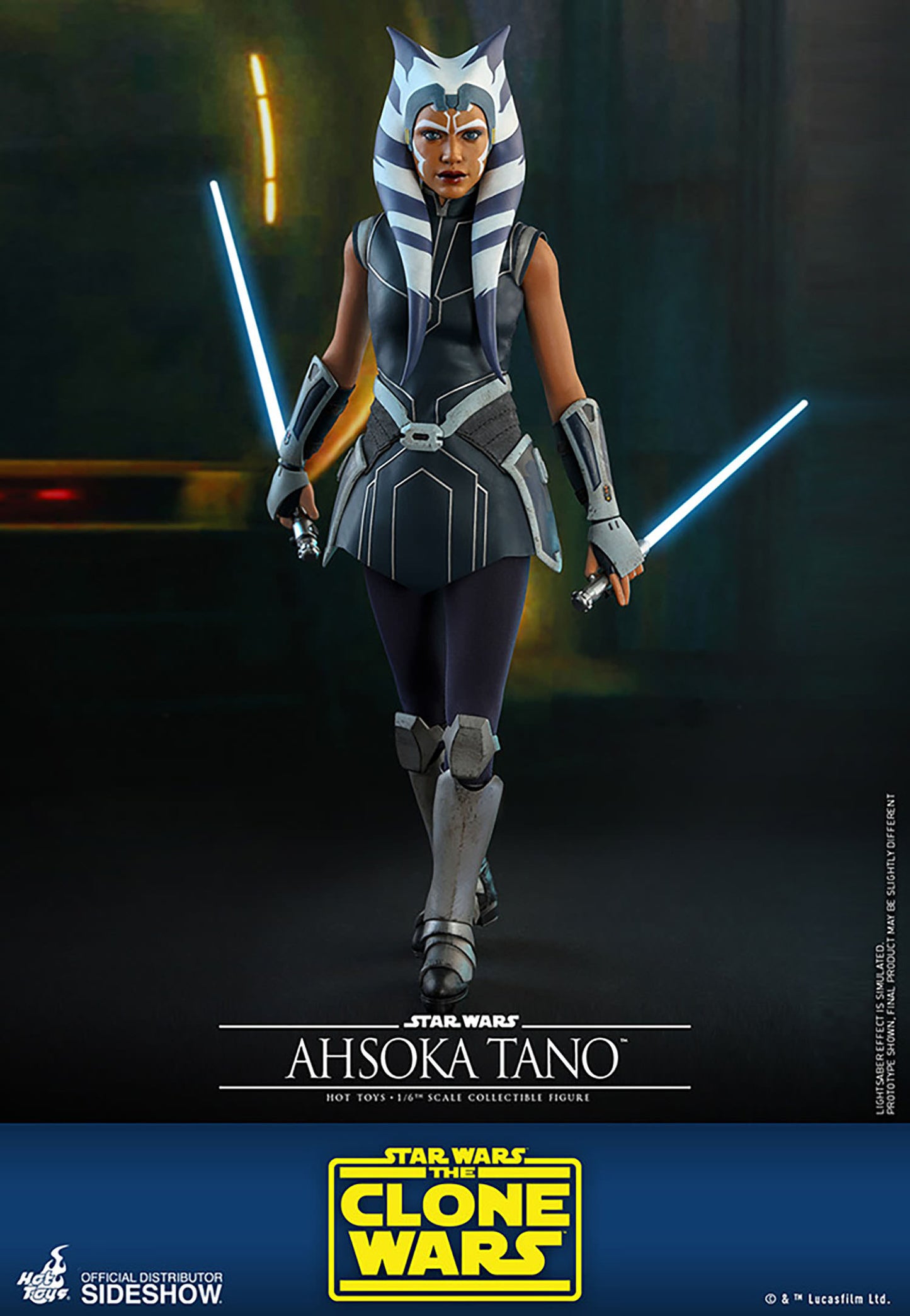 Hot Toys Sideshow Collectibles Ahsoka Tano Sixth Scale Figure