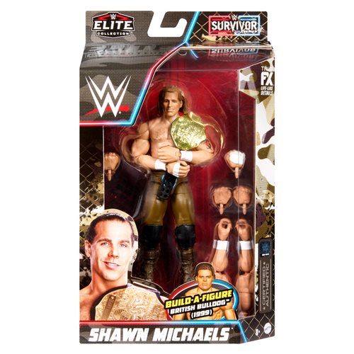 WWE Elite Collection - Shawn Michaels Survivor Series -Action Figure