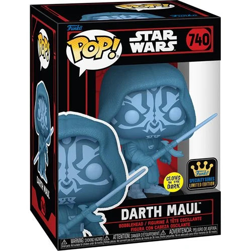 Hologram Darth Maul specialty series exclusive Funko Pop! Vinyl figure Star Wars