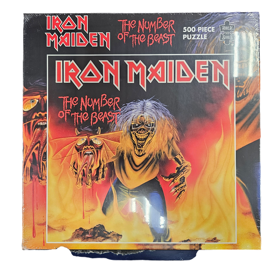 Iron Maiden - The Number of the Beast - Album Cover 500 Piece Puzzle