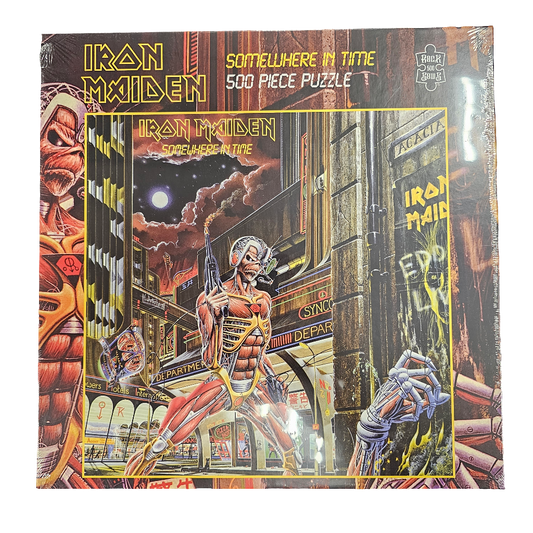 Iron Maiden - Somewhere in Time - Album Cover 500 Piece Puzzle