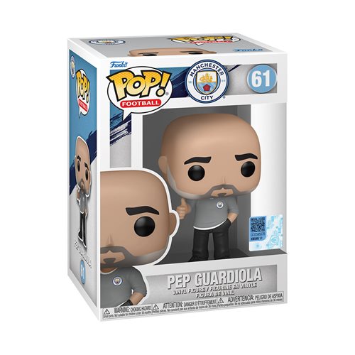 Football Manchester Pep Guardiola 61 Funko Pop! Vinyl Figure Sports