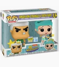 Fairly Odd Parents Jorgen Von Strangle & Tooth Fairy 2-Pack Funko Pop vinyl figure Cartoon