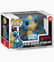 Dungeons and Dragons Blue Dragon Wyrmling 1199 Funko Pop vinyl figure games