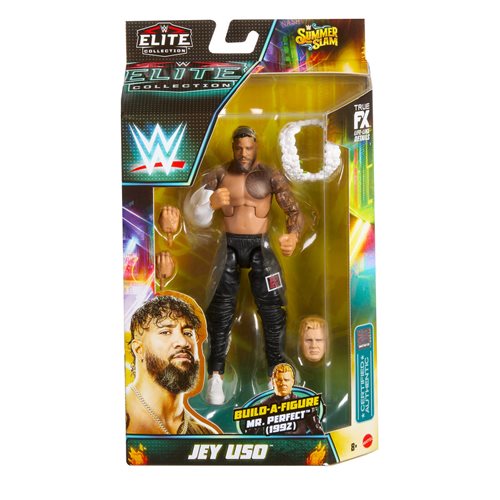 WWE - Jey Uso (Summer Slam) - Elite Collection Action Figure by Mattel (Sports)
