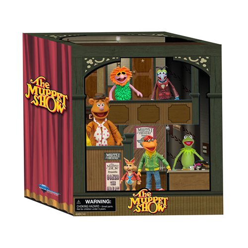 The Muppets Deluxe Backstage Action Figure box set by Diamond Select Toys disney