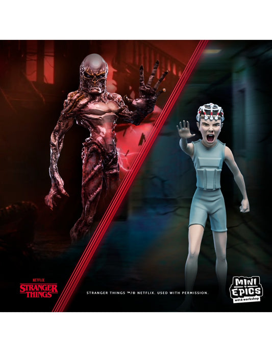 Stranger Things - Eleven vs Vecna 2 pack- Mini Epics by Weta Workshop Figures