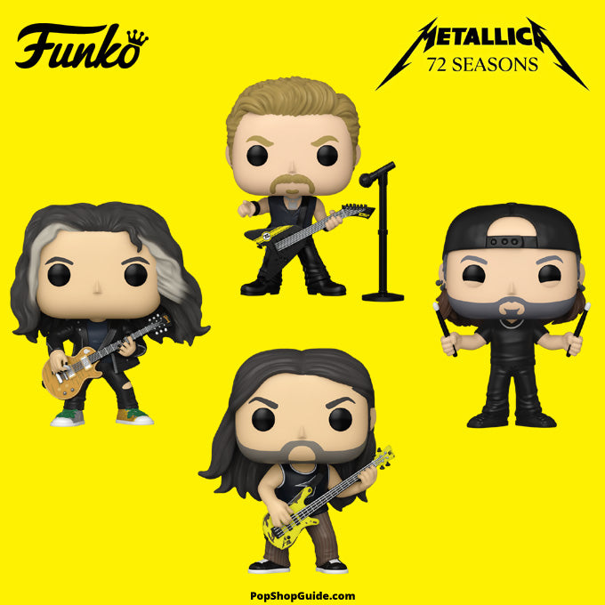 Metallica 72 Funko Pop! Vinyl Figure Rocks PRESALE