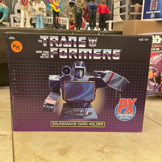 Transformers Soundwave Card Holder