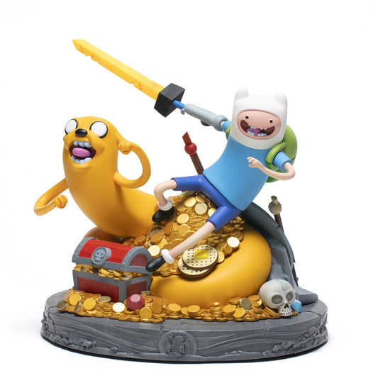 Mondo Adventure Time Statue - Jake and Finn - Regular Version