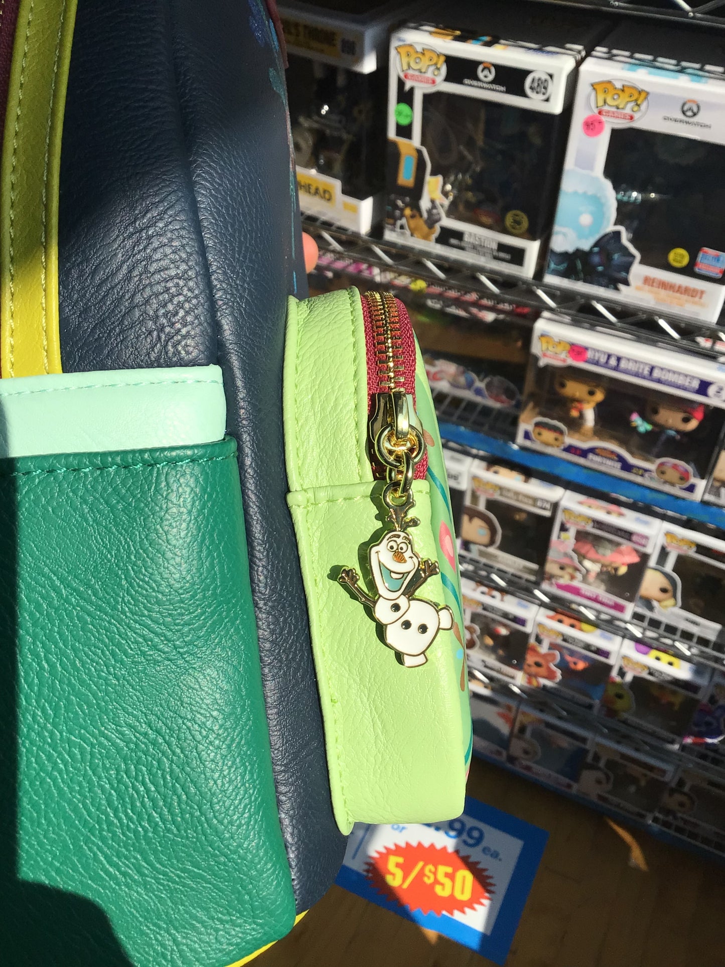 Care Bears Grumpy Bear Mini Loungefly Backpack Tall Man Toys