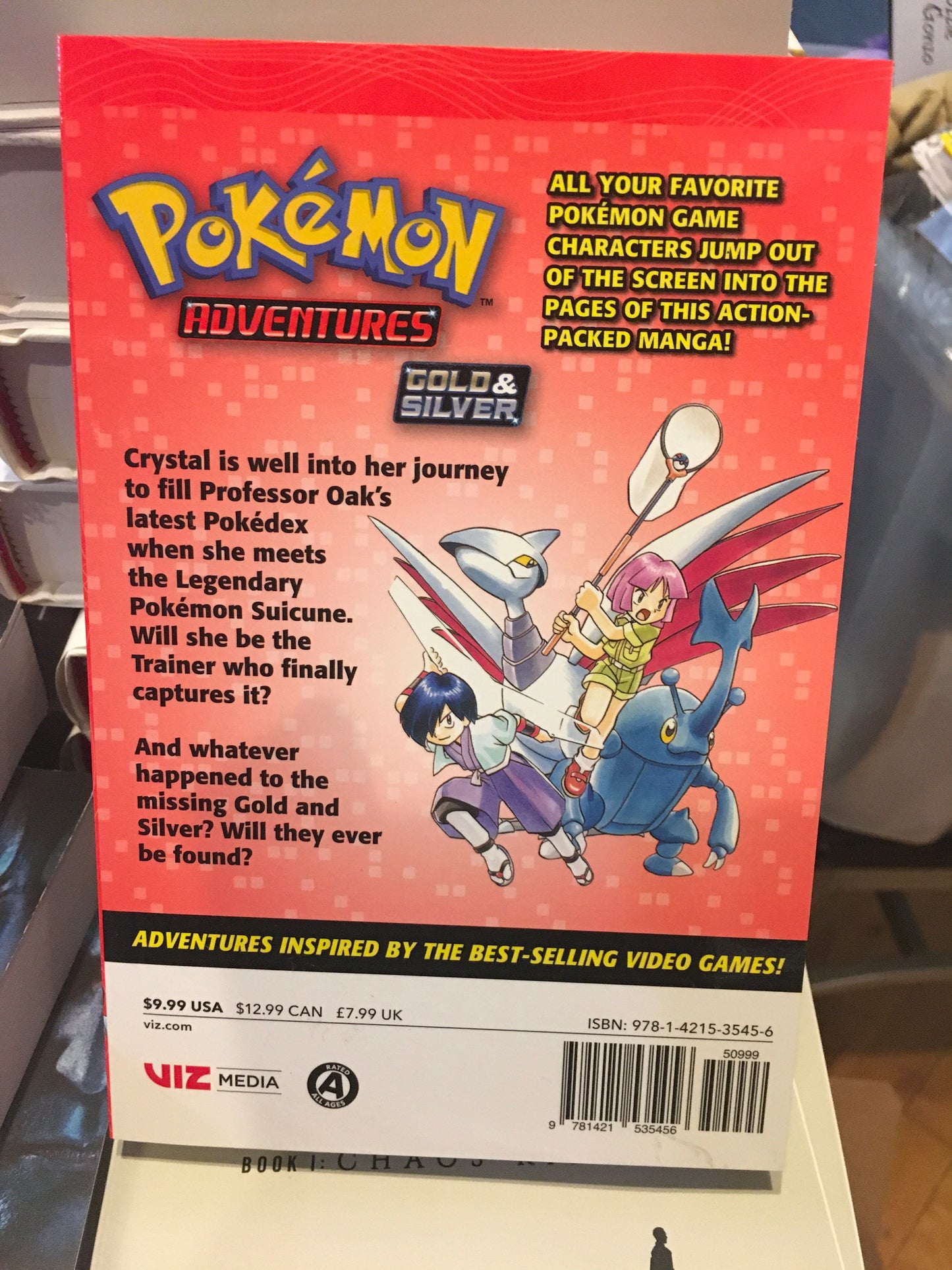 Pokémon adventures Gold & Silver manga/graphic novel vol. 11