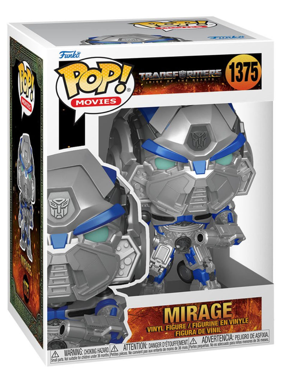 Transformers: Rise of the Beasts Mirage #1375 Funko Pop! Vinyl Figure (Movies)