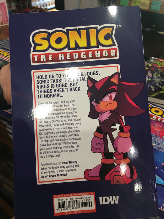 Sonic the Hedgehog vol. 9 Chaos Races and Badnik Bases