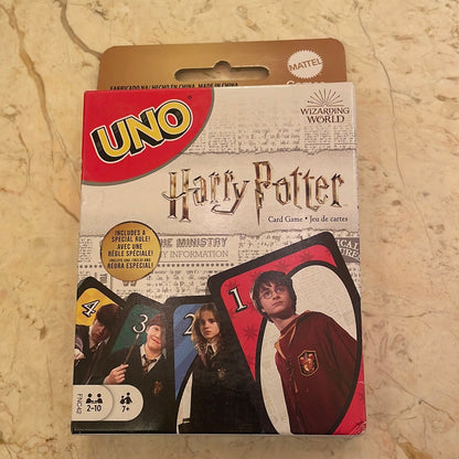 Harry Potter Uno Flip Card game