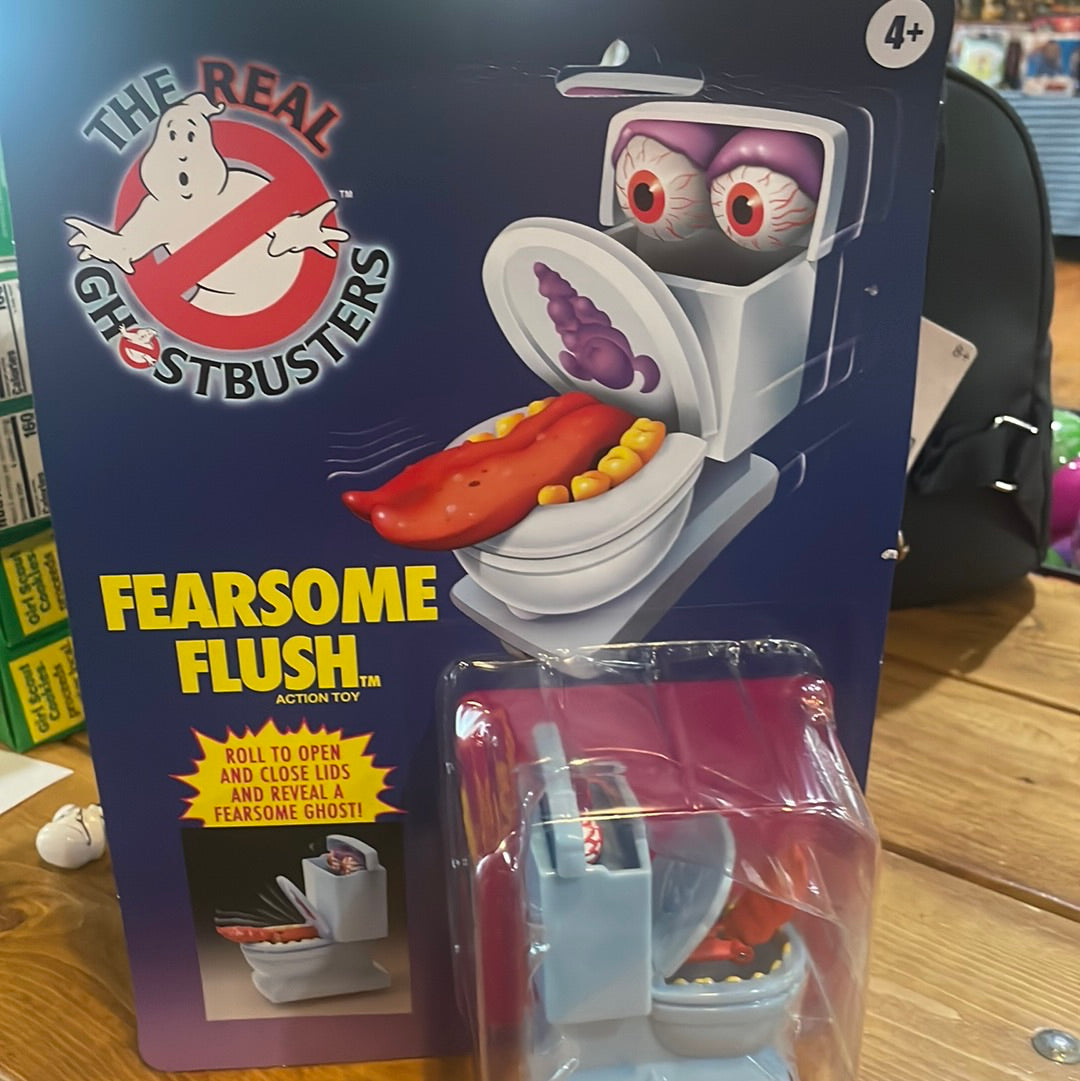 Hasbro real ghostbusters fearsome flush anniversary retro figure
