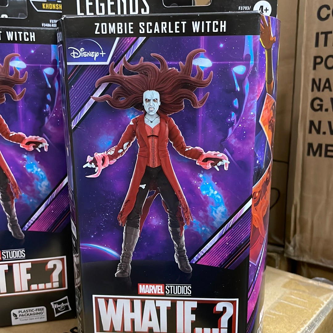 Marvel Legends What If? Zombie scarlet witch Hasbro watcher BAF