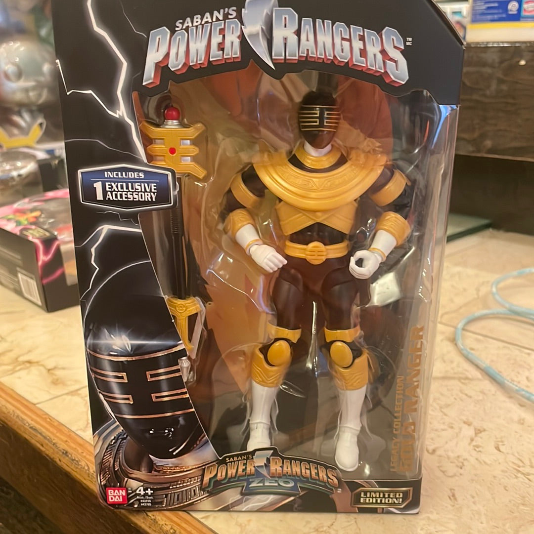 Zeo legacy Gold Power Rangers Lightning collection Action Figure
