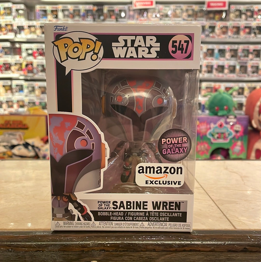 Star Wars Sabine Power of the Galaxy Amazon exclusive #547 Funko Pop! vinyl figure