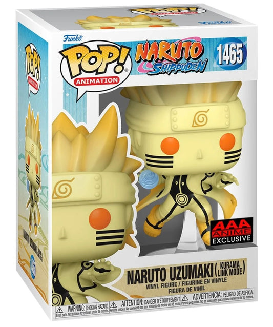 Naruto: Shippuden - Naruto Uzumaki (Kurama Link Mode) #1465 - Funko Pop! Vinyl Figure