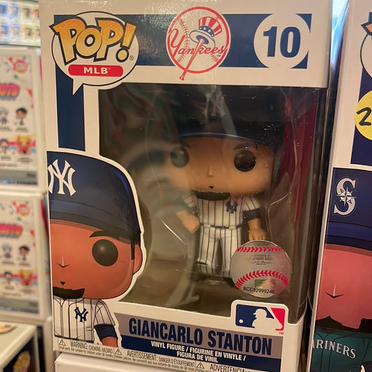 NY Yankees Giancarlo Stanton 10 Funko Pop vinyl figure sports