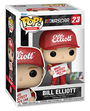 NASCAR - Bill Elliott (w/ Fastest Sign) #23 - Funko Pop! Vinyl Figure (sports)