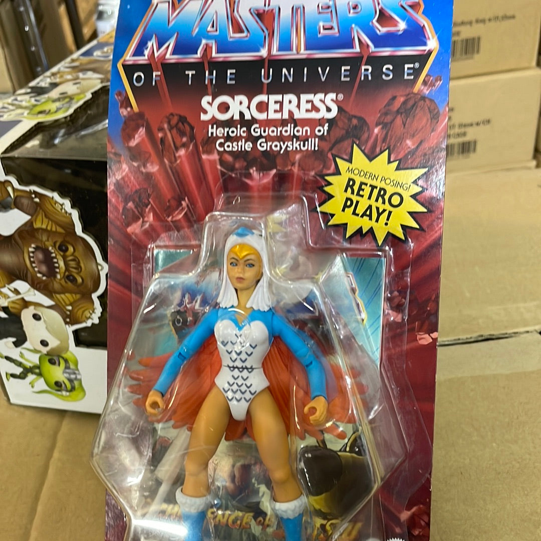 MOTU Masters of the Universe - Sorceress - Mattel retro Action Figure