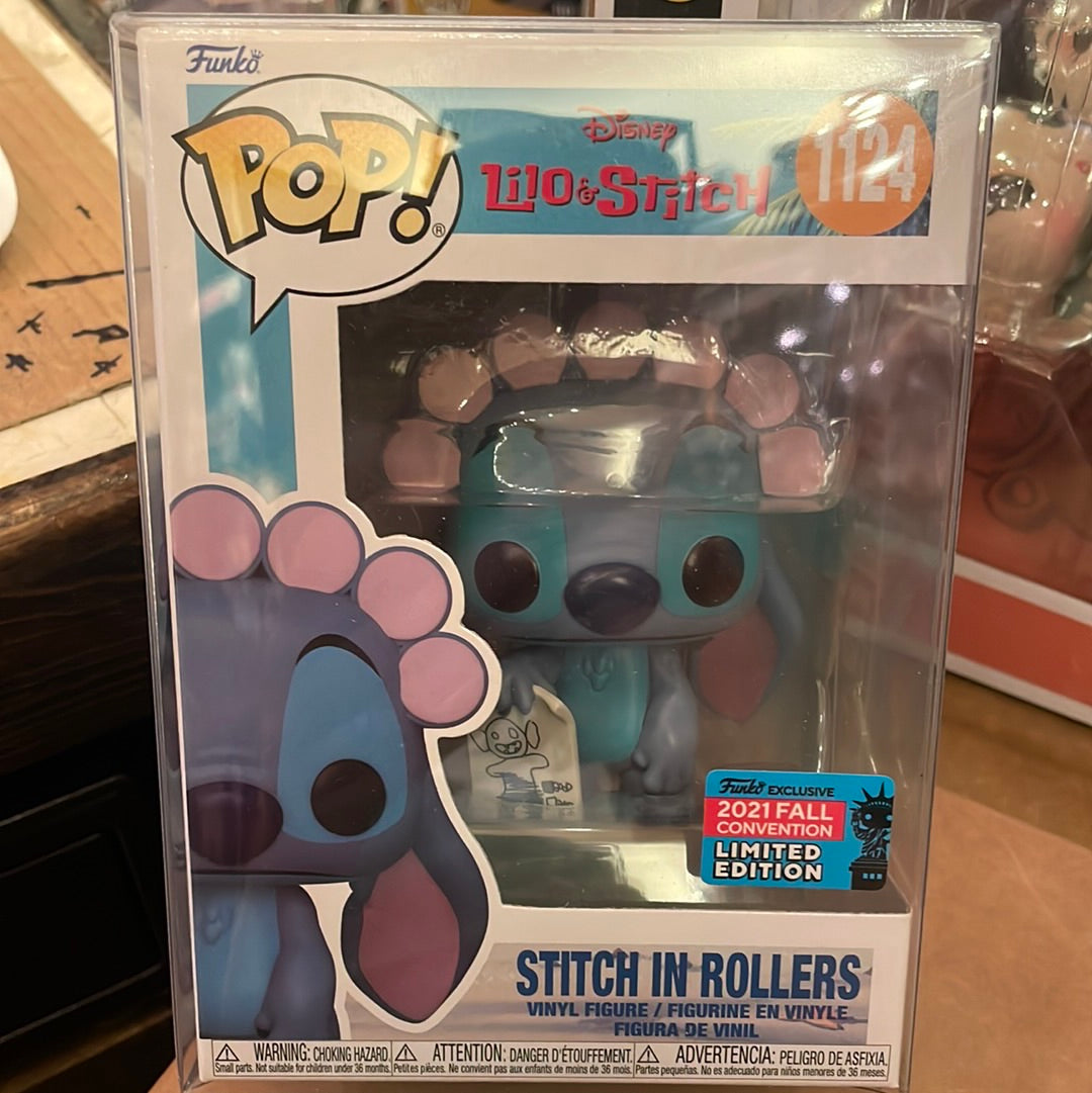 Disney Stitch in rollers exclusive 1124 Funko Pop! vinyl figure