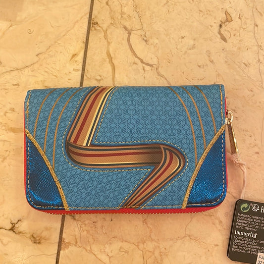 Ms.Marvel zip up Wallet by Loungefly