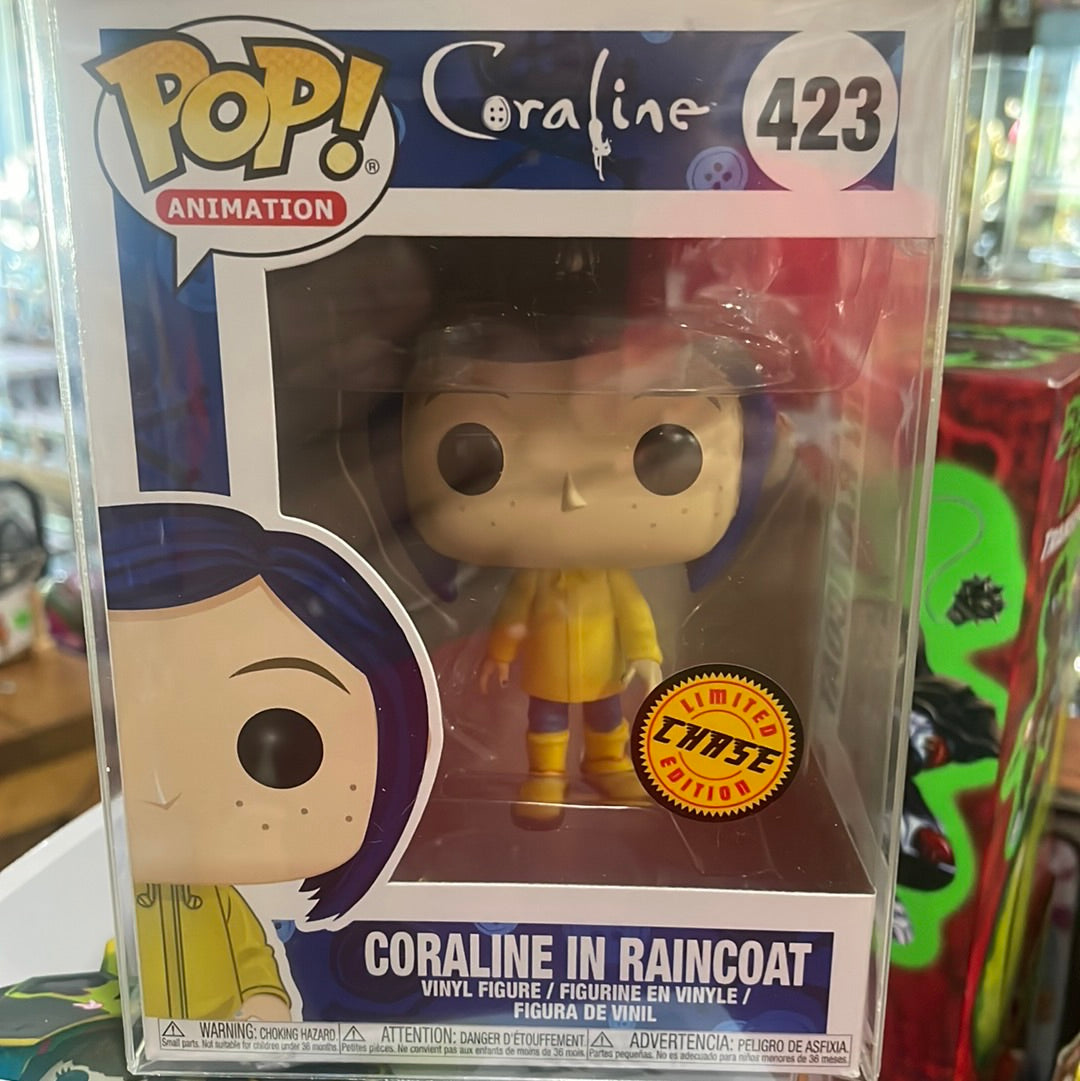 Coraline in raincoat Funko Pop! Vinyl figure