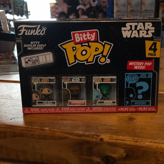 Star Wars - Han Solo - Bitty Pop 4 Pack Funko Pop! Vinyl Figure