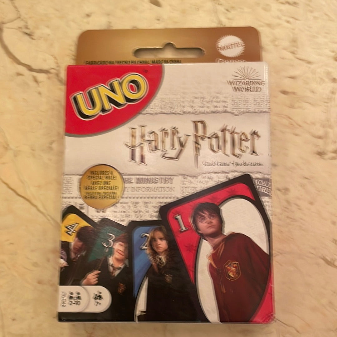 Harry Potter Uno Flip Card game