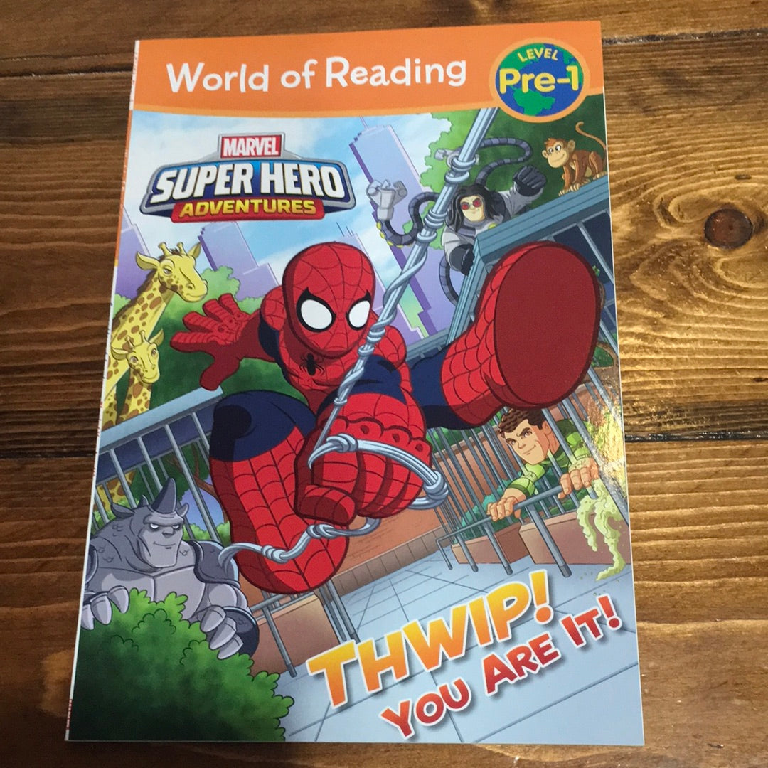 Step Into Reading - Level Pre1 - Marvel Super Hero Adventures: Thwip! You are it!