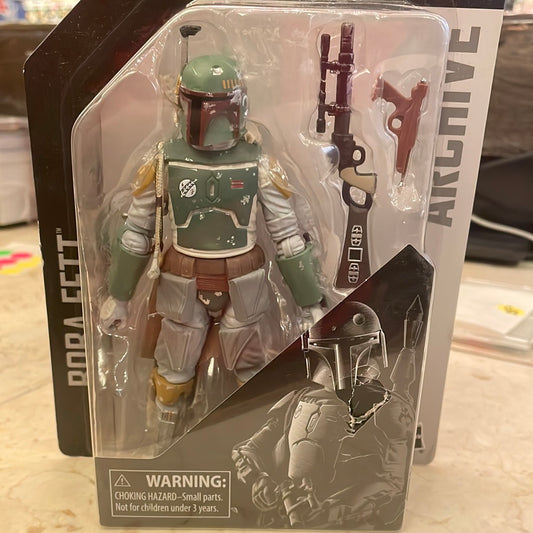 Star Wars Boba Fett archive AS IS Black Series action figure