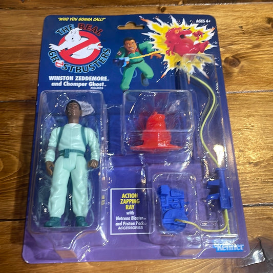 Hasbro real ghostbusters Winston anniversary retro figure