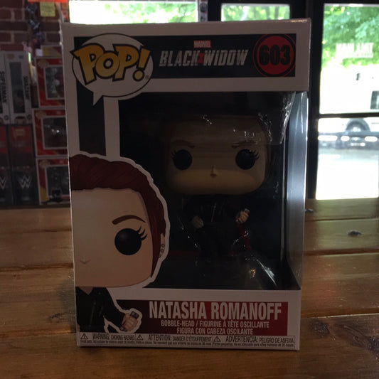 Black Widow Natasha Omanoff exclusive Funko Pop! Vinyl figure Marvel