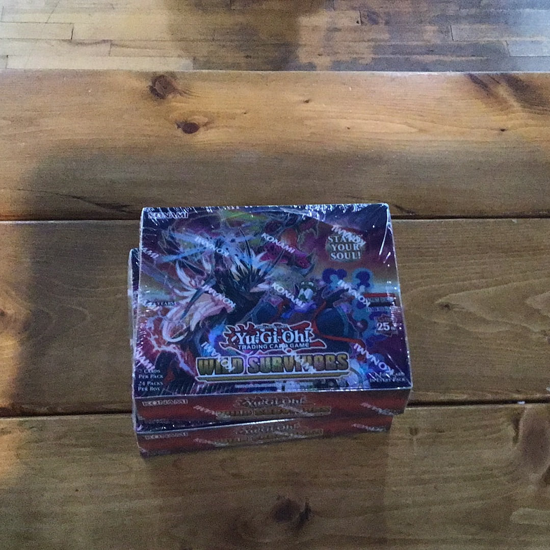 Yu-Gi-Oh! - Wild Survivors Trading Card Game (Sealed Box)