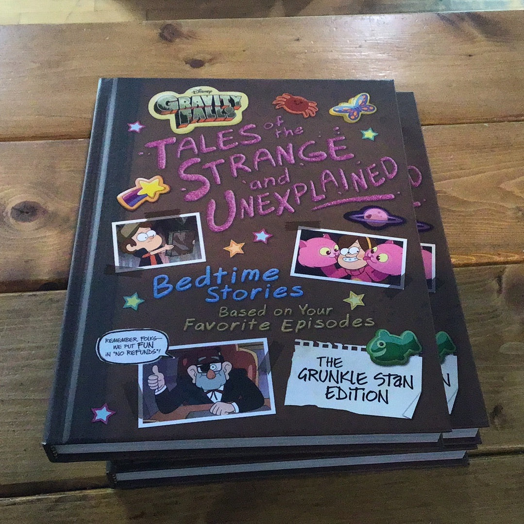 Gravity Falls: Tales of the Strange and Unexplained Bedtime Stories Novel (Hardcover)