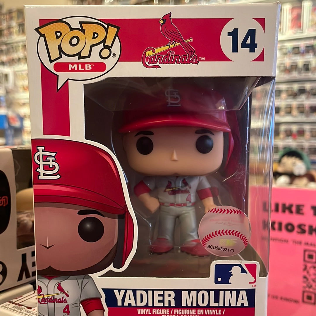 Cardinals Yadier Molina 14 Funko Pop! Vinyl figure MLB sports