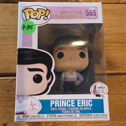 Disney The Little Mermaid - Prince Eric #565 - Funko Pop! Vinyl Figure