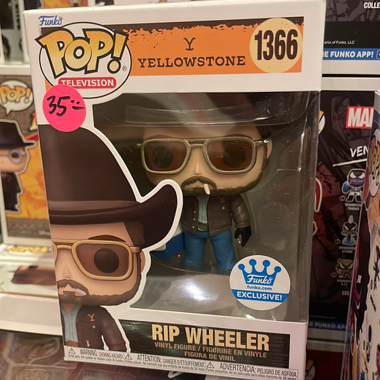 Yellowstone Rip Wheeler 1366 Exclusive Funko pop vinyl Figure television