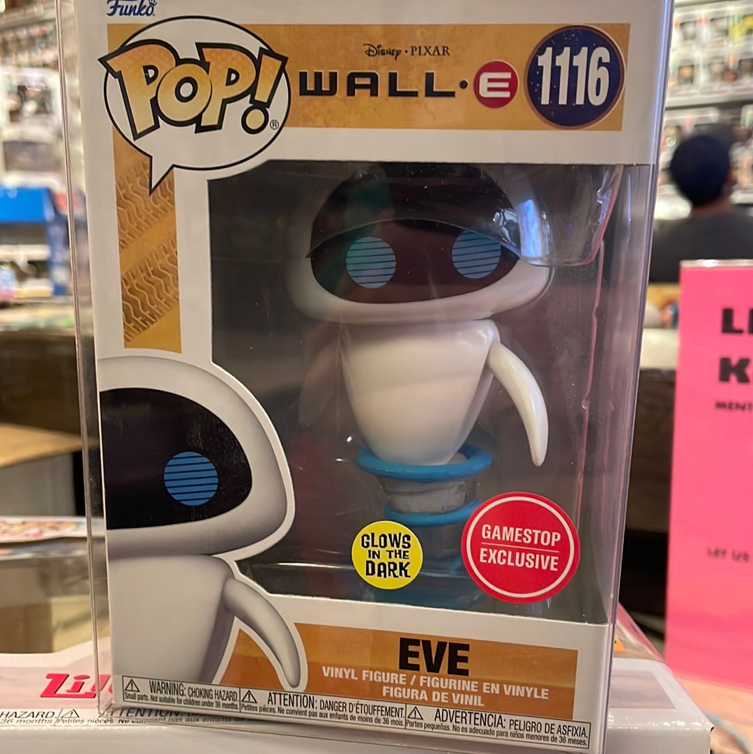 Wall-e Eve gitd exclusive Funko Pop! Vinyl figure Disney