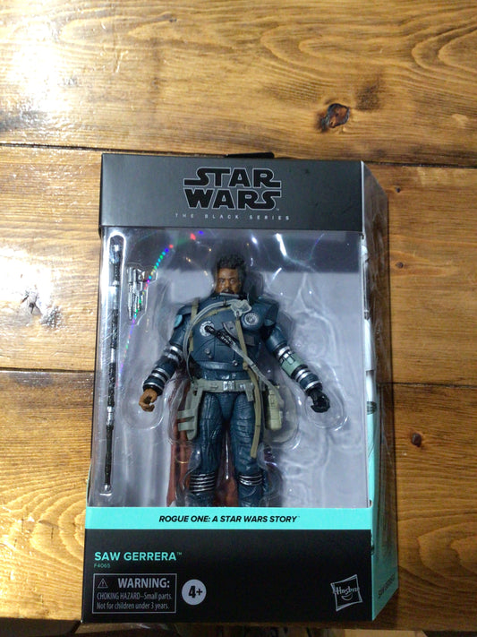 Star Wars Black Series - Saw Gerrera Action Figure- Rouge One