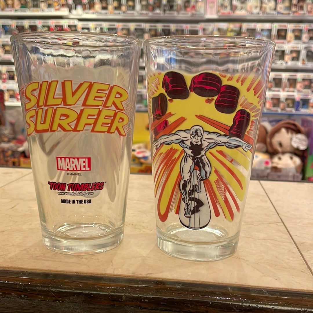 Marvel - Silver Surfer Toon Tumbler Pint Glass