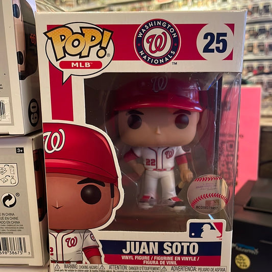 Nationals Juan Soto 25 Funko Pop! Vinyl figure MLB sports