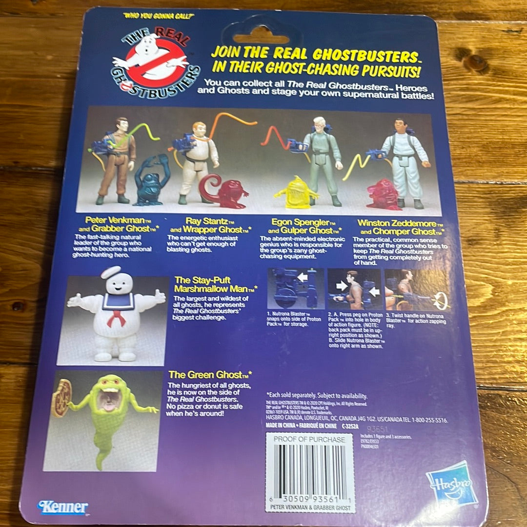 Hasbro real ghostbusters Peter venkman anniversary retro figure